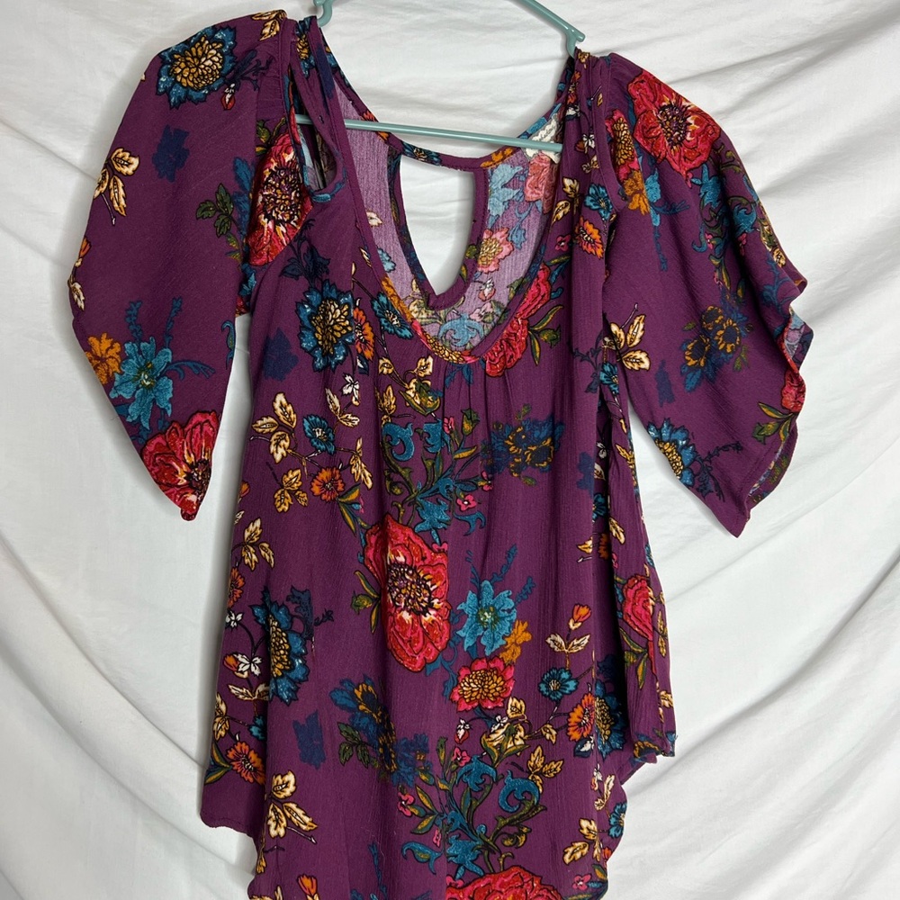 Cold-Shoulder Blouse